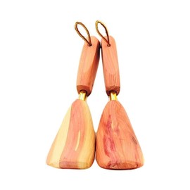 M&F Western Men's Square Toe Boot Trees, Wood Toe and Heel, Moisture Absorbent (1 Pair, Small)