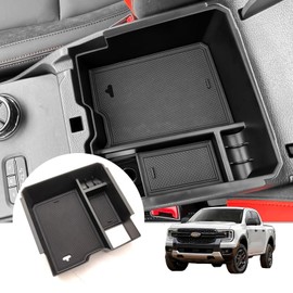 NIYATA Accessories for Ford Ranger Wildtrak, Ford Ranger 2024, Centre Console Storage Box for Ford Ranger t9, Centre Console for Ford Ranger Raptor