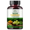 Neem Turmeric Capsules with Amla and Black Pepper 120 Veg