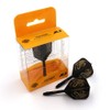 CUESOUL ROST Integrated Dart Shaft and Flights,big wing shape,Set of