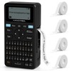 SUPVAN E11 Bluetooth Label Maker Machine with 4 Tapes, Support