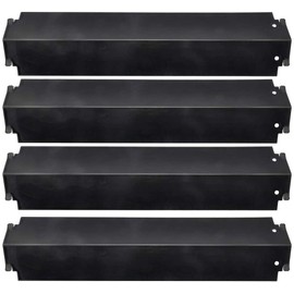 SafBbcue Heat Plate Replacement for Charbroil 463247009 463268008 463215515 463268007 463247009 463257010 G614-0045-W1, Kenmore 415.16167210 Heat Shield Parts, 4-Pack Heat Tent Grill Burners Cover