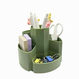 Saikvi Rotating Pencil Holder Pen Holder 360 Degree Rotating Pen Organizer Spinning Pen Holder for Desk