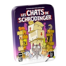 GIGAMIC Les Chats de Schrodinger - Bluff Game - Age 10+