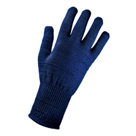 EDZ Merino Wool Thermal Liner Gloves - Blue S