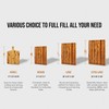 Bearchop Acacia Wood Cutting Boards with Handle,[17" x 13" x