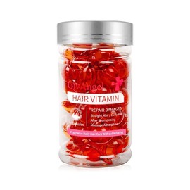 Hair care serum capsule 40 tablets smoothes and repairs Haircare Comfort Hydrate Moisturizer Moisture Hydrating Moisturizing Blend Vitamins - Specification: two bottles