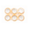 Logan Pack Cinta Adhesiva Transparente, 48mm X 150m, Pack 36