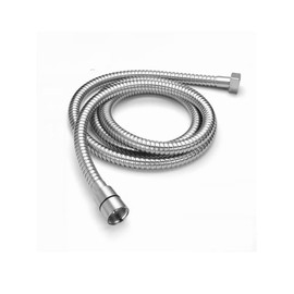 VIBORG SUS304 Stainless Steel 1.7-Meter Extra-Long Flexible Shower Hose with Embedded Washers Universal Replacement Anti-Kink Shower Water Pipe Cable for Handheld Showerhead Satin Nickel