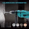 Taladro Rotomartillo Y Esmeriladora Angular Con Accesorios