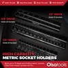 Olsa Tools Magnetic Socket Organizer | 3 Piece Socket Holder
