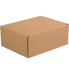 BOX USA BMFL1184K 11 1/8"L x 8 3/4"W x 4"H, Kraft (Pack of 50)