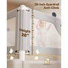 Baby Bed Rail Guard for Toddlers, Reinforced 54in Toddler Bed