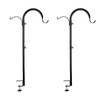WOSIBO 2 Pack Three Span Deck Hook, 37 Inches Deck