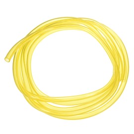 M METERXITY Tubing Carburetor Fuel Vent Line, 6mm(0.24") ID 8mm(0.31") OD 4m(13') Long Polyurethane Gas Oil Tube for ATV/Go Kart/Dirt Bike, Universal Petrol Pipe Replacement [Yellow]