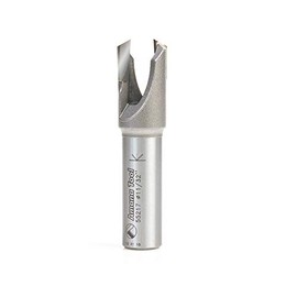 Amana Tool - 55217 Carbide Tipped Plug Cutter for Drill Press 5/8 Dia x 1/2 Sha