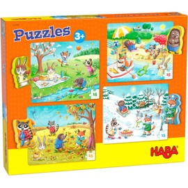 HABA 301888 Jigsaw Puzzles Seasons