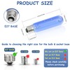 7006999 WLF7006999 Fits for Sub-Zero Compatible Blue Glass Refrigerator Light