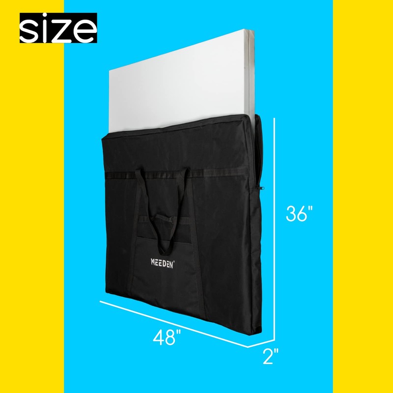 MEEDEN Soft Art Portfolio Bag: 36 x 48 Inch Black