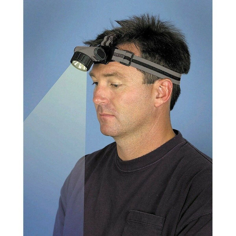 HFT Swivel Lens LED 50 Lumens Headlamp Flashlight with Headband