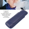 Cigar Case Elegant Vintage Hand Crafted Slim Portable 2 Fingers