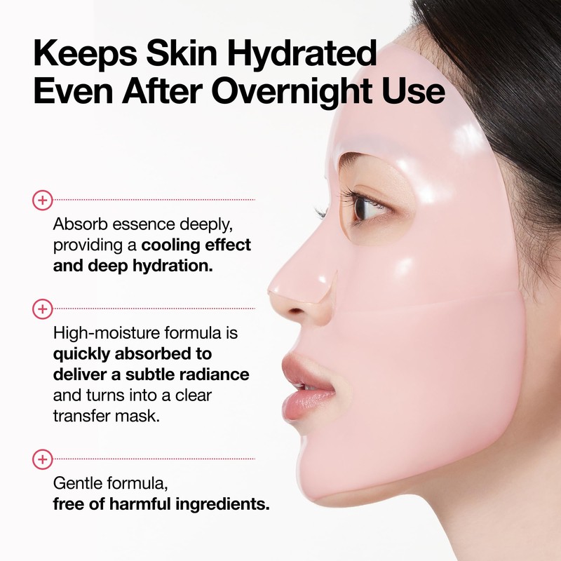 ANUA Peach 70 Niacin Brightening Collagen Mask, Overnight Face Mask