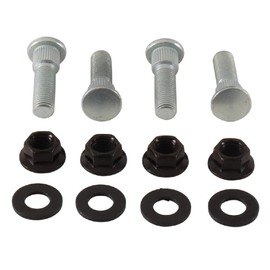 New All Balls 85-1004 Wheel Stud and Nut Kit Compatible With/Replacement For Yamaha YFM350 Raptor 2004-2006, YFM350 Warrior 1989-2004, YFM660R Raptor 2001-2005, YFS200 Blaster 1995-2006