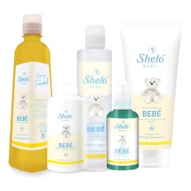 Kit Cuidado Del Bebé/ Shampoo, Aceite, Body, Talco & Crema