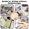 9 Pack Handmade Flexible Record Template, Reusable Planner Stencils Templates