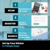 MESSAGENES PVC Card Rating on Google QR Code and NFC