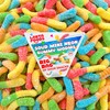 Sour Neon Gummy Worms | 1 Pound Bag | Assorted