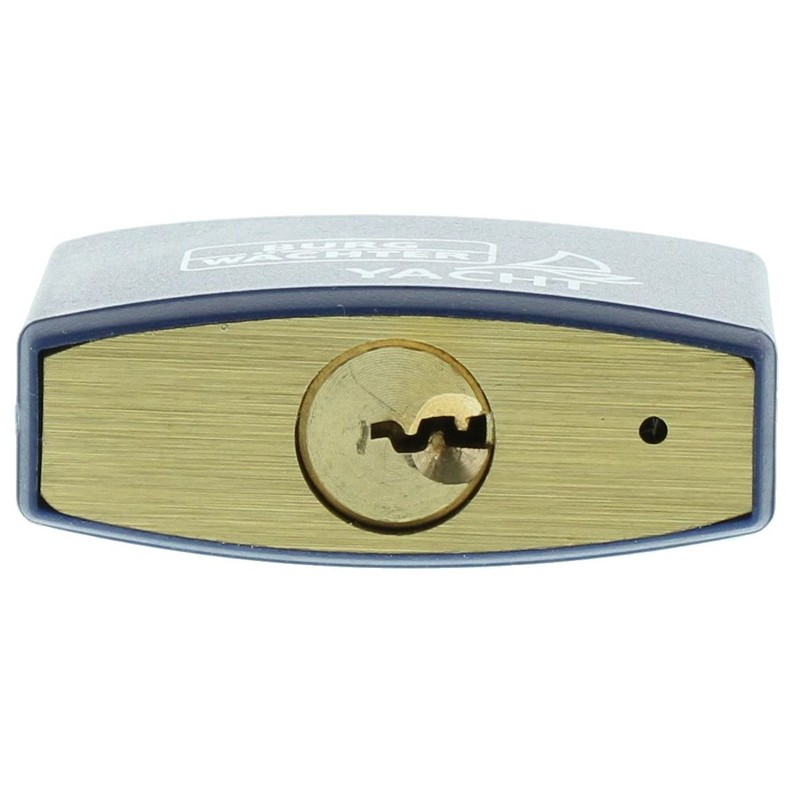 Burg-Wächter Yacht 460 Ni 50 SB Brass Padlock - Blue