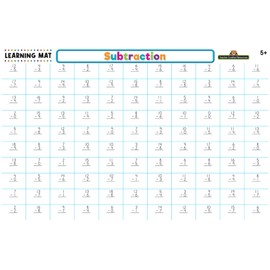 Subtraction Learning Mat