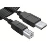Criprix USB-Druckerkabel, 4 m, USB 2.0 A auf B, kompatibel