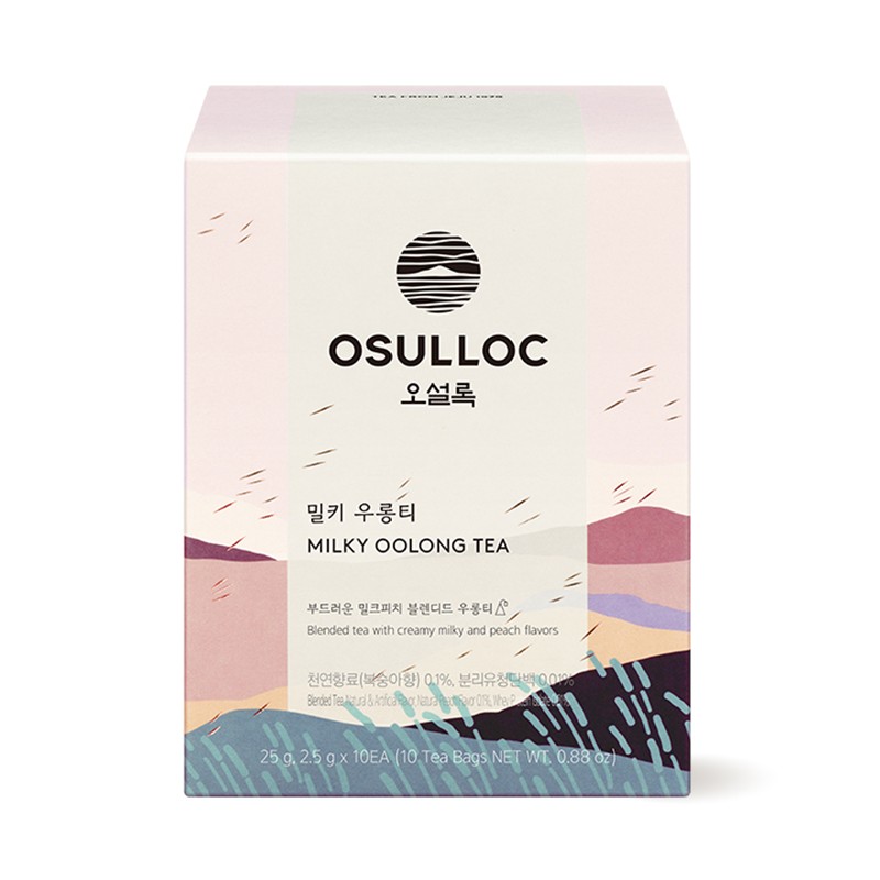 O'sulloc [오설록]밀키 우롱티 10입 (구. 구름노래/원산지:상세설명참조) [O'sulloc] Milky Oolong Tea