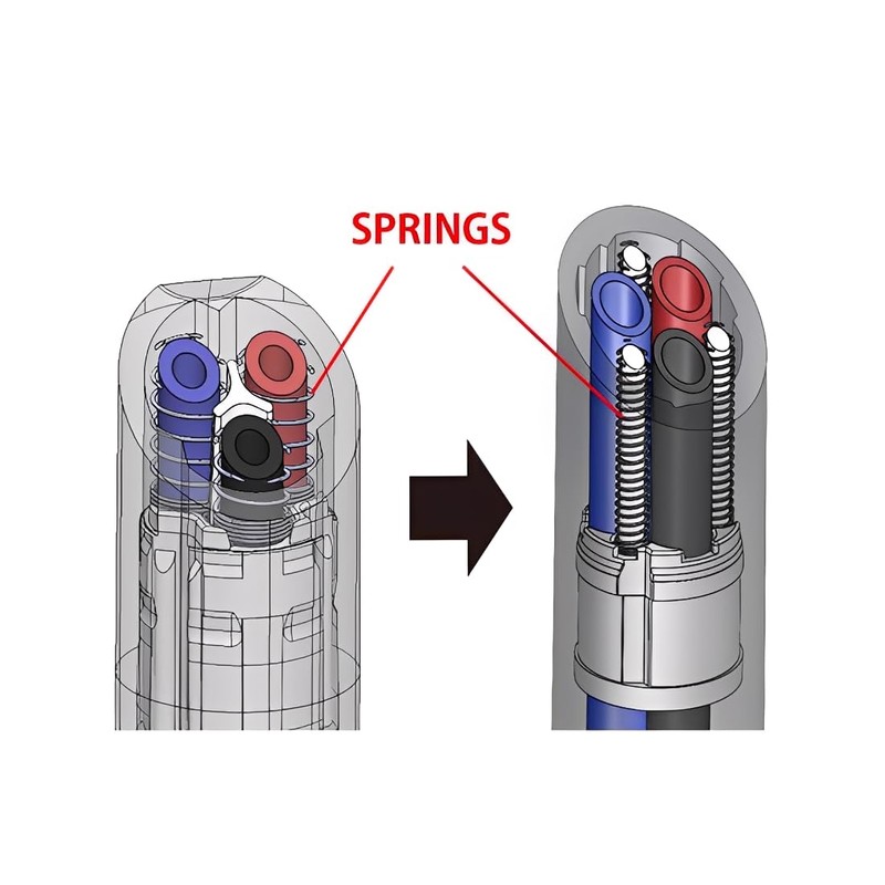 Zebra J3J5-WC-WP Sarasa Clip 3C, 0.5 mm, Limited Edition Watercolor