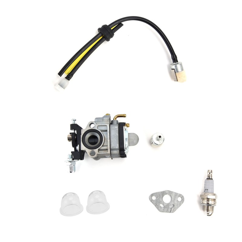 Carburetor Kit Spark Plug Oil Tube Assembly for Poulanpro 46cc