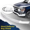 CHEDA Hood Deflector Bug Shield, 1-Piece Compatible with 2017-2019 Ford