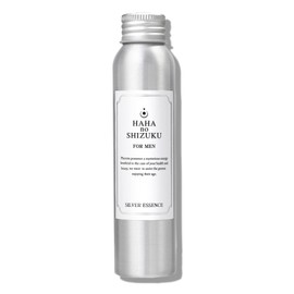 Mother's Drop All-In-One Men's [Highly Moisturizing But Refreshing] All-in-One Gel (Lotion, Beauty Serum, Cream, 3-in-1) Placenta x Natural Hyaluronic Acid, Silver Essence, 3.4 fl oz (100 ml)