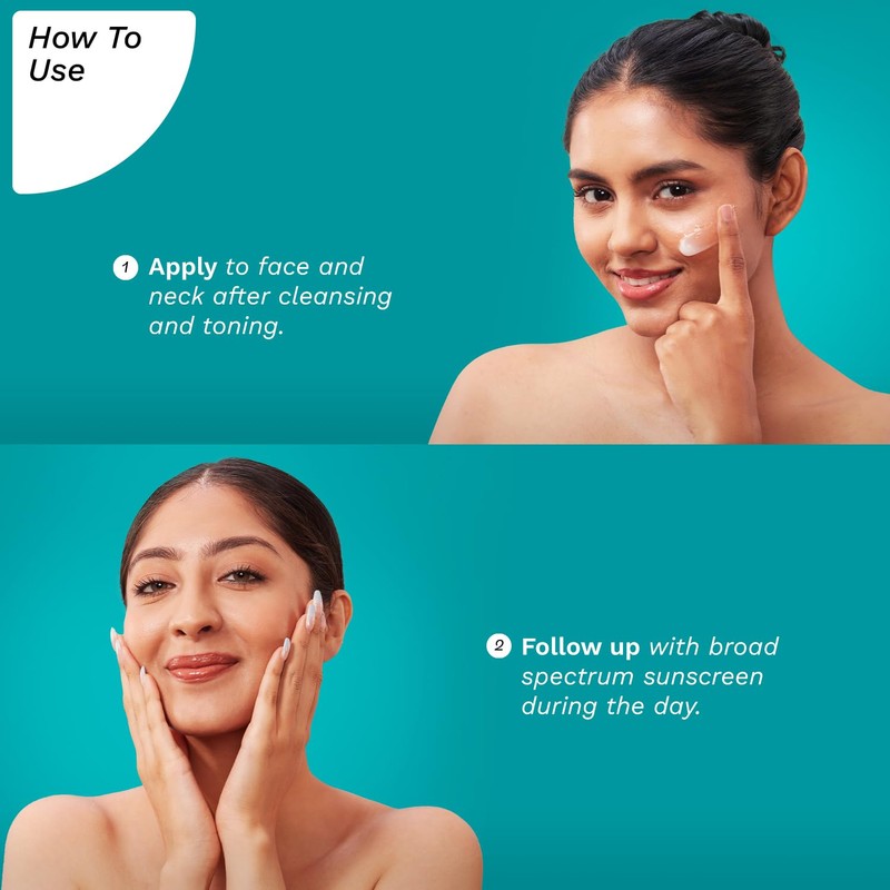 Pilgrim Squalane Niacinamide & Vitamin C Glow Moisturizer for Face