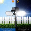 EMANER Motion Solar Lights Outdoor, Solar Floodlight, Stay On or