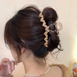 메이브 빅사이즈 하트 대형 집게핀 헤어핀 MAVE Big Size Heart Large Clip Hairpin
