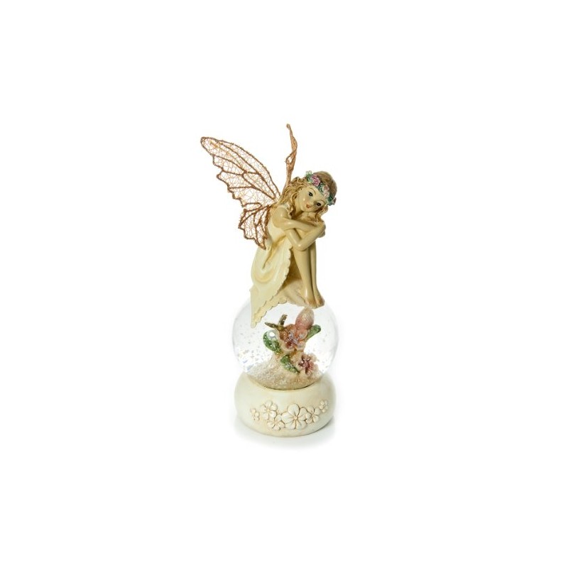 Mousehouse Gifts Gold Fairy Snow Globe, Snow Globe Ornament, Ornament