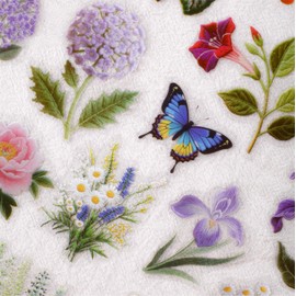 90 PCS Flower Fruit Scrapbook Stickers Kit Flower PET Transparent Waterproof Stickers Set for Junk Journal Journaling Water Bottles Phone Laptop Decals Pack for Teens Girls Kids Adults