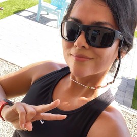 SKYWAY Polarised Sunglasses Men Sports Glasses Cycling Glasses Men Women for Baseball Running Cycling Fishing Golf UV400 Protection Sunglasses, 1 x black.