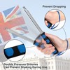 Telescopic Flag Pole 2M Stainless Steel Handheld Flag Pole Portable