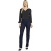 NYDJ Women's Pull On Marilyn Straight Jeans, Rinse