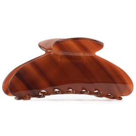 MAORULU Pinzas grandes de acetato para el cabello - Pinzas antideslizantes de 10 cm (4 pulgadas) de alta calidad y duraderas para cabello grueso y fin