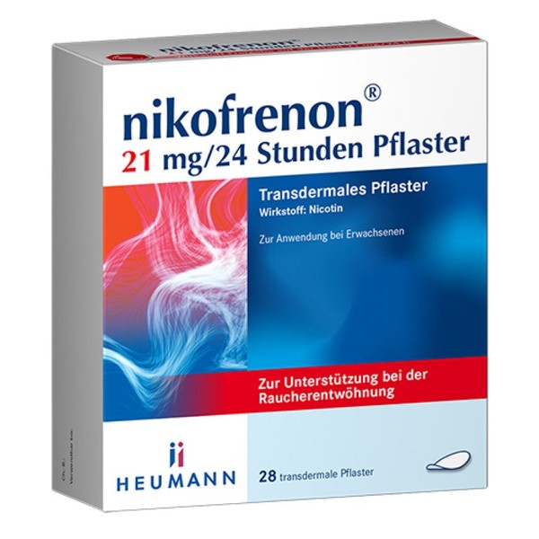 HEUMANN nikofrenin 21 mg/24 Stunden Pflaster, 28 St. Pflaster