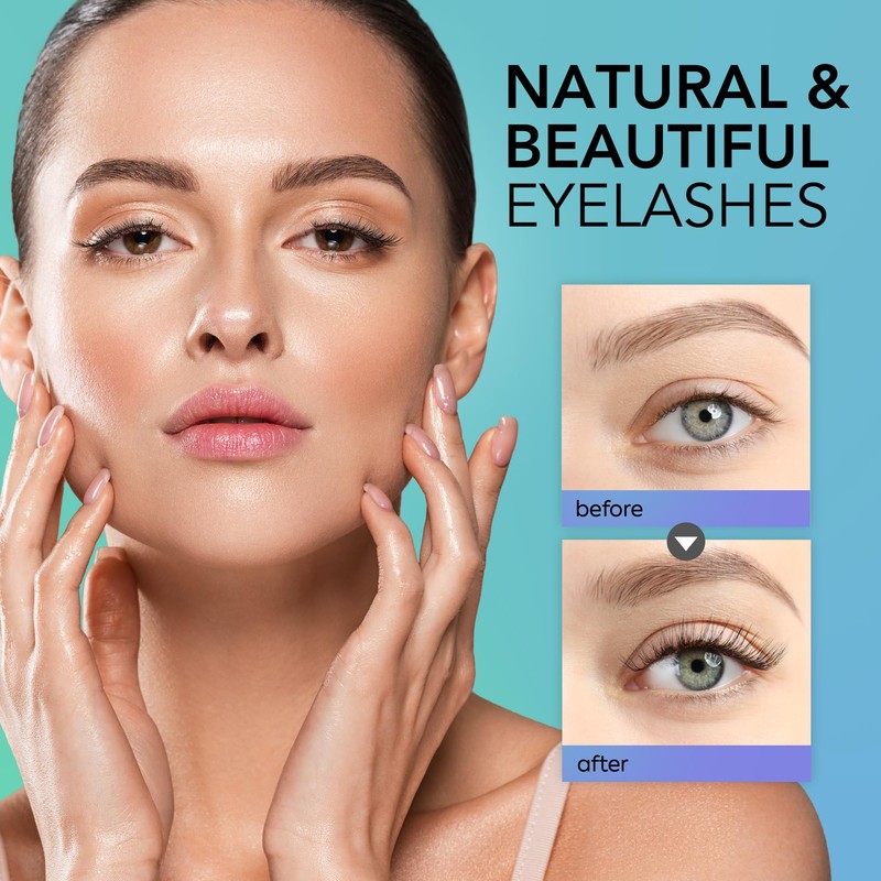 Eyelash Serum without Hormones, Lash Serum: 5 ml, Natural Hormone-Free